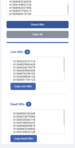 Facebook uid checker