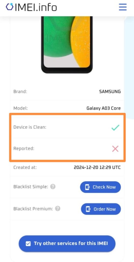Device Status
