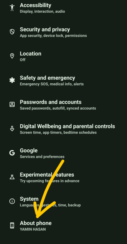 About Phone