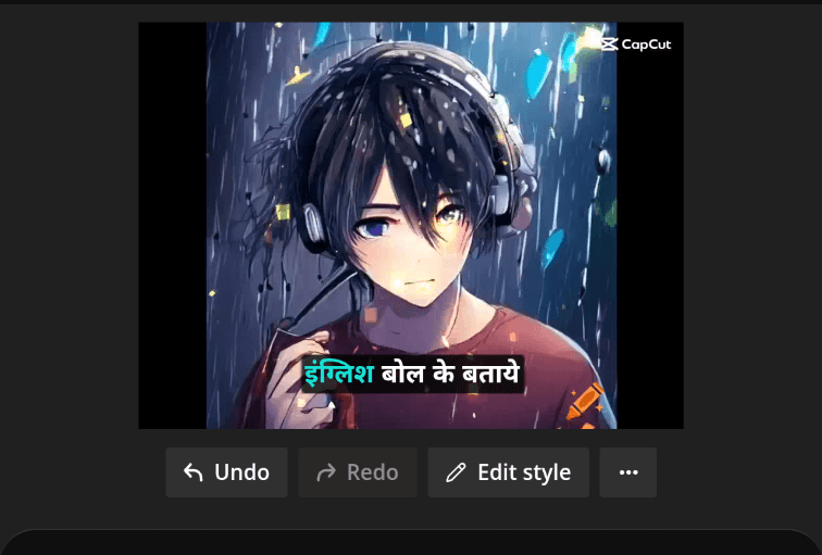 Auto subtitles